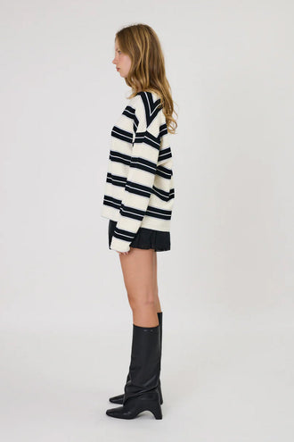Remain Miller LS - Ivory/Black
