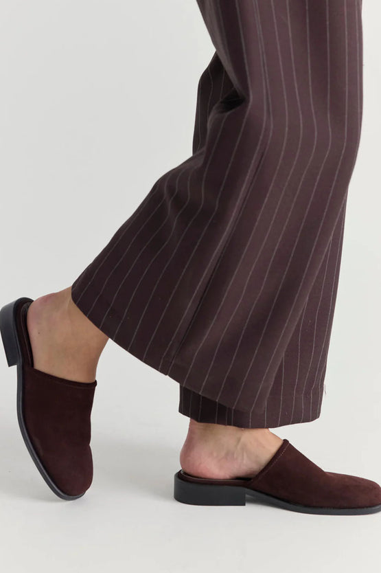 La Tribe Millie Mule - Chocolate