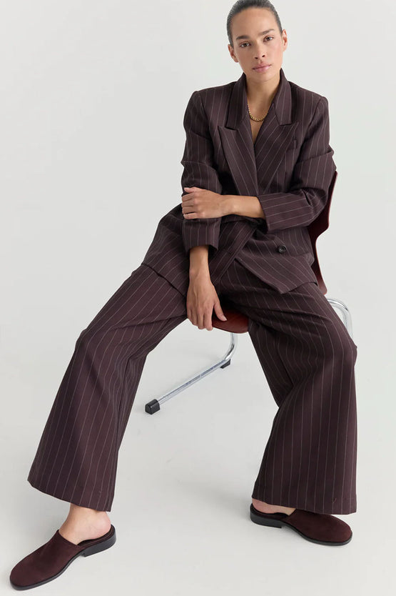 La Tribe Millie Mule - Chocolate