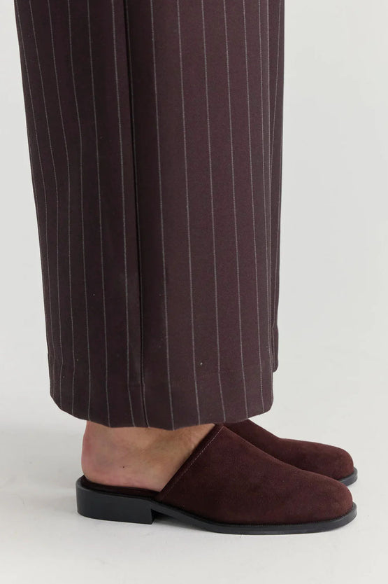 La Tribe Millie Mule - Chocolate