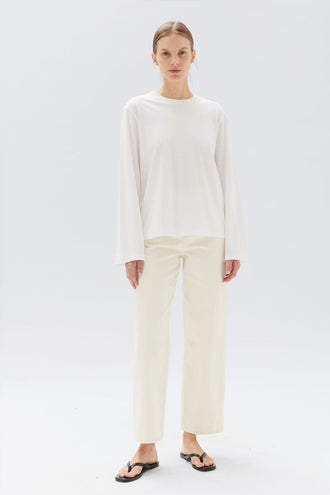 Assembly Mimi Long Sleeve Top - White