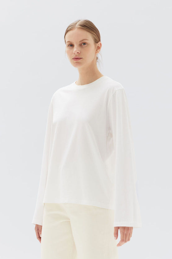 Assembly Mimi Long Sleeve Top - White