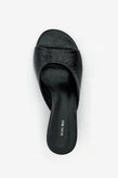 Alias Mae Mina Heel - Black Oily Crinkle
