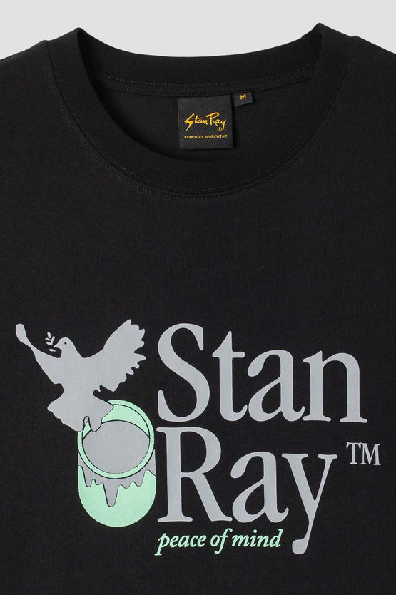 Stan Ray Peace Of Mind Tee - Black