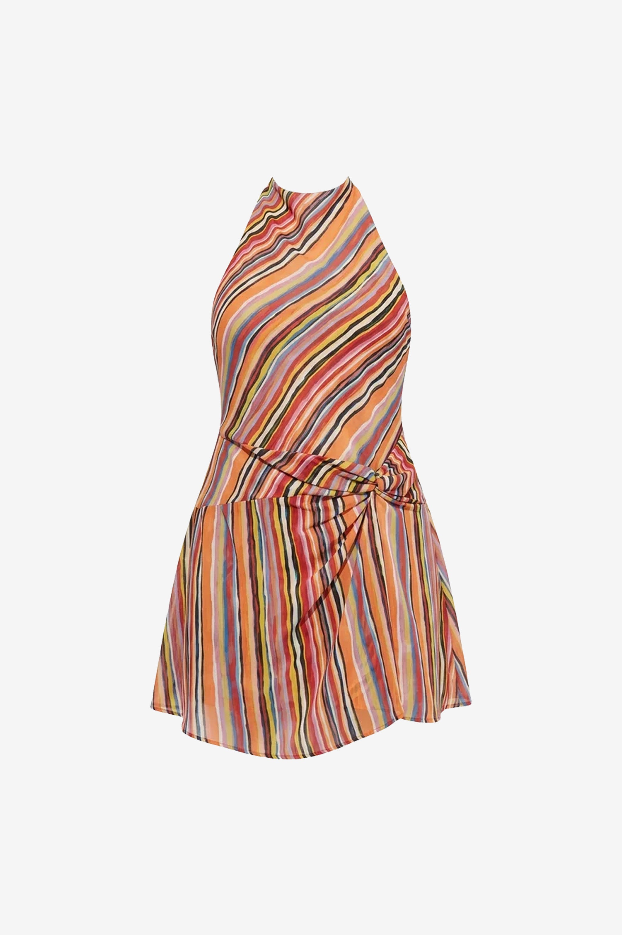 Ruby Madrid Mini Dress - Liquorice Stripe