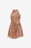 Ruby Madrid Mini Dress - Liquorice Stripe