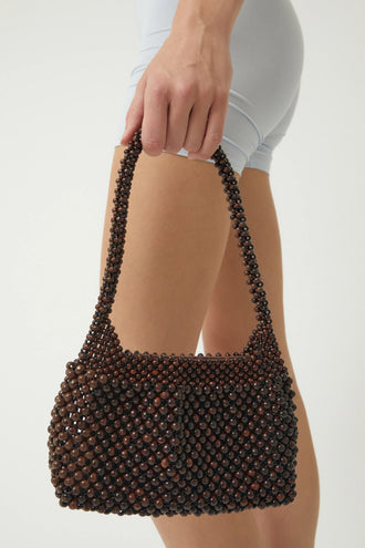 Brie Leon Madera Mini Bag - Dark Chocolate
