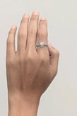 Stolen Girlfriends Club Mini Love Claw Ring - Silver Bello Opal