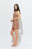 Ruby Madrid Mini Dress - Liquorice Stripe