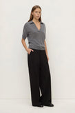 Assembly Mira Polo - Dark Grey Marle