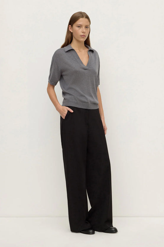 Assembly Mira Polo - Dark Grey Marle