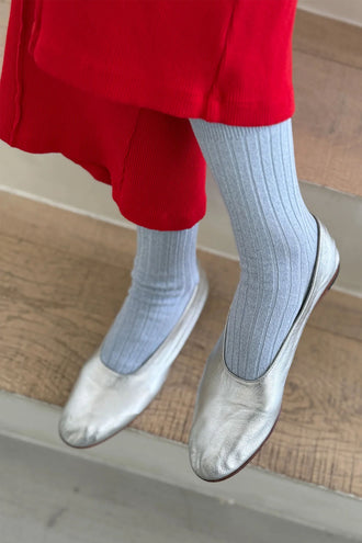 Le Bon Shoppe Her Socks Lurex - Morning Mist