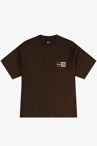 Boiler Room 15 Years Monitor T-Shirt - Brown