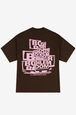 Boiler Room 15 Years Monitor T-Shirt - Brown