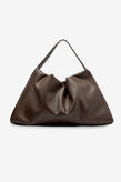 Brie Leon Harlow Slouch Mono Tote - Choc Nappa