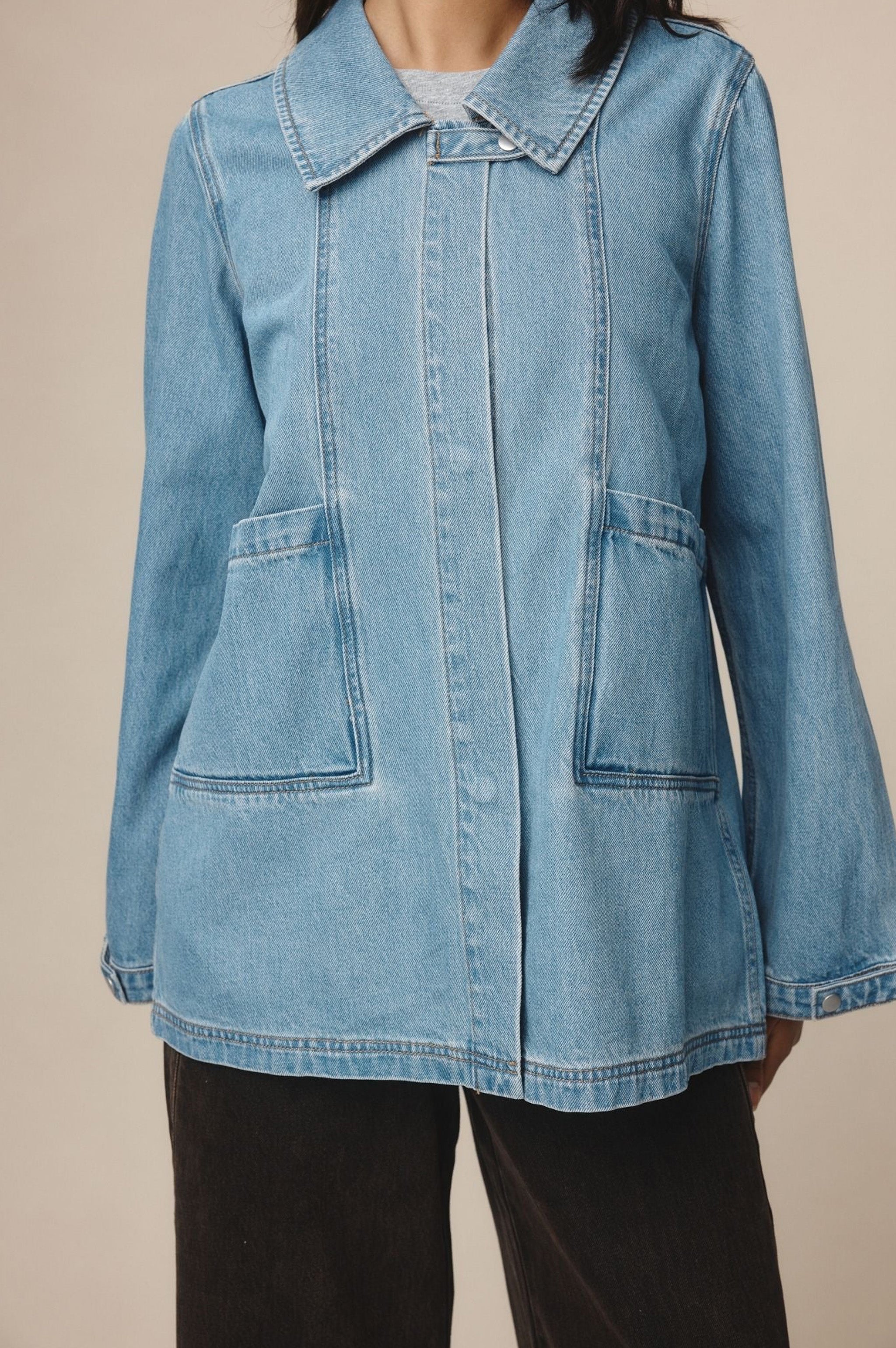 Marle Mono Jacket - Classic Wash