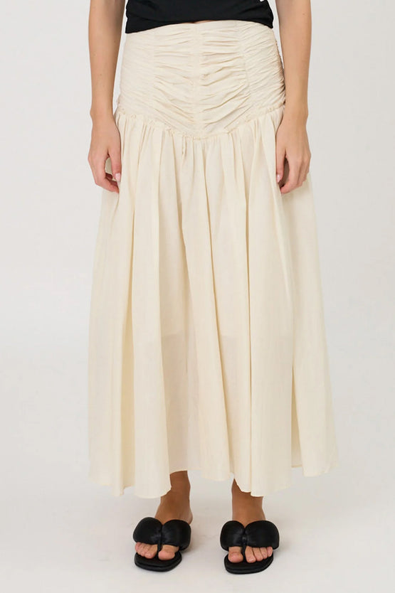 Remain Monte Skirt - Bone