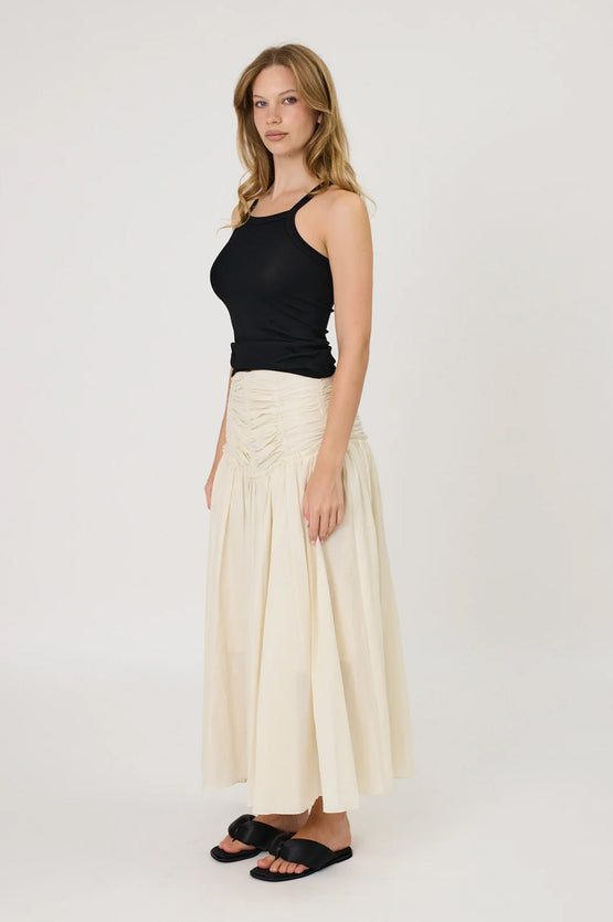 Remain Monte Skirt - Bone