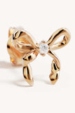 By Charlotte Forever More Bow Stud Earrings - Gold