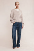 Marle Moss Sweater - Fleur Speckle