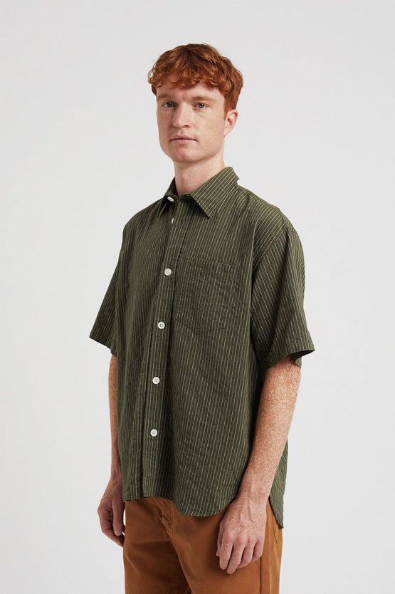 Norse Projects Mo SS Shirt - Moss