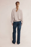 Marle Moss Sweater - Fleur Speckle