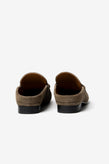 La Tribe Naomi Mule - Khaki Suede