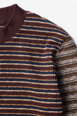 Candice Murphy Striped Top - Navy