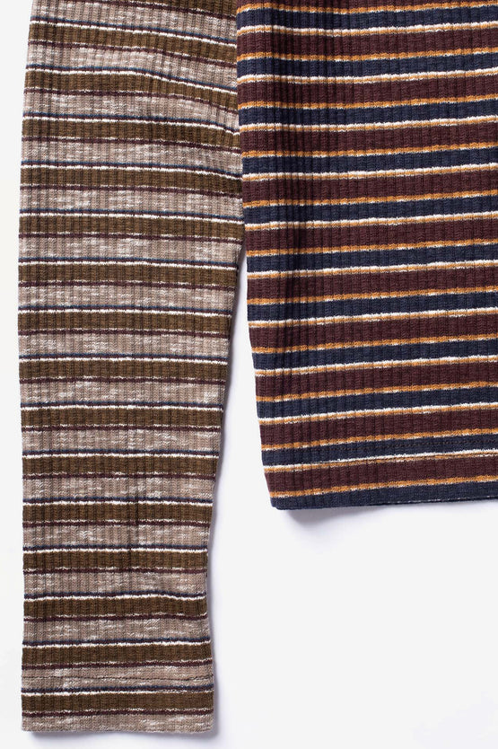 Candice Murphy Striped Top - Navy