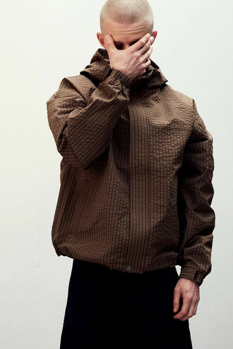 Candice Murray Windbreaker - Plaid