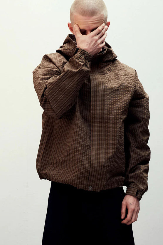 Candice Murray Windbreaker - Plaid