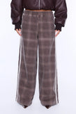 Ena Pelly Myla Wide Leg Pant - Check