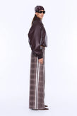 Ena Pelly Myla Wide Leg Pant - Check