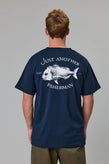 Just Another Fisherman Snapper Sea Tee - Navy