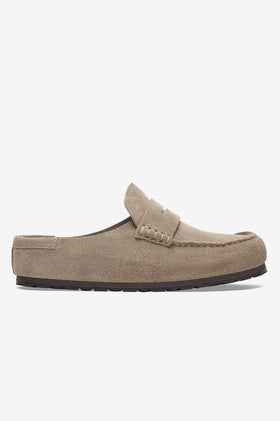 Birkenstock Naples Wrapped Suede - Taupe