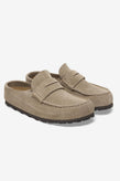 Birkenstock Naples Wrapped Suede - Taupe