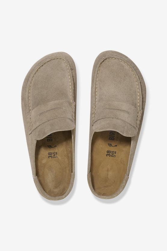 Birkenstock Naples Wrapped Suede - Taupe