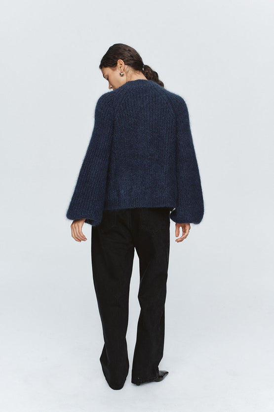 Marle Cait Cardigan - Navy