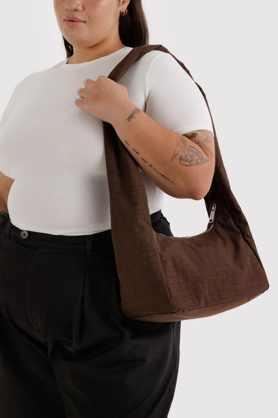 Baggu Nylon Meringue Bag - Coffee