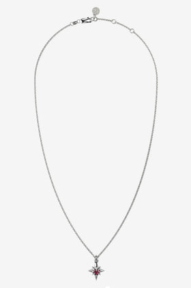 Stolen Girlfriends Club Gothic Star Necklace - Silver