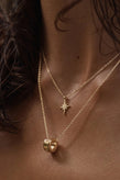 By Charlotte I Am Loved Spinning Meditation Necklace - Gold