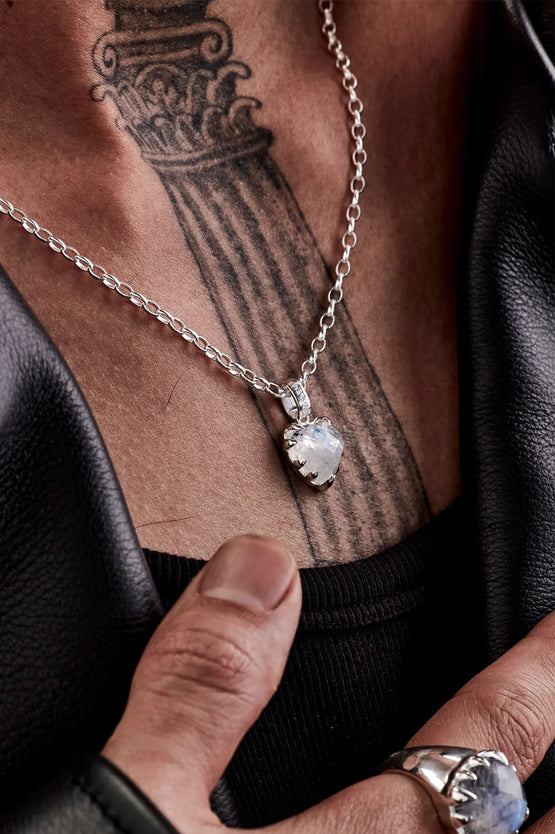 Stolen Girlfriends Club Love Claw Necklace - Moonstone