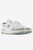 New Balance BB550NED - White with Juniper