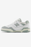 New Balance BB550NED - White with Juniper