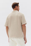 Assembly Nielson Knit SS Polo - Oat Marle