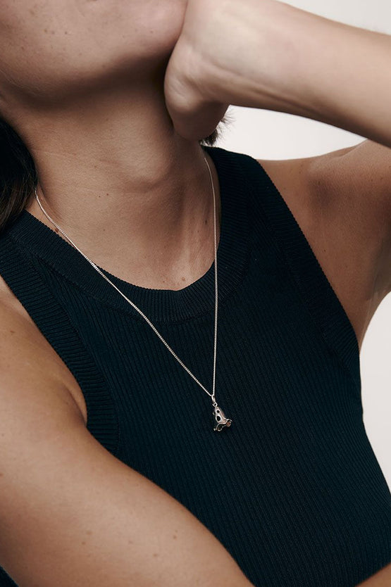 Meadowlark Nell Ghost Necklace - Silver