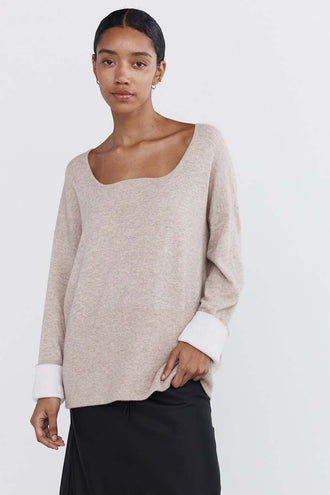 Marle Nessa Jumper - Oat