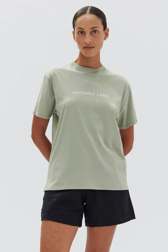 Assembly Everyday Logo Tee - Nettle
