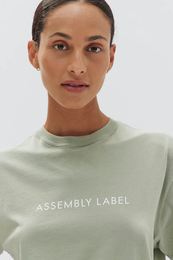 Assembly Everyday Logo Tee - Nettle