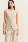 Shona Joy Newman Vest - Parchment